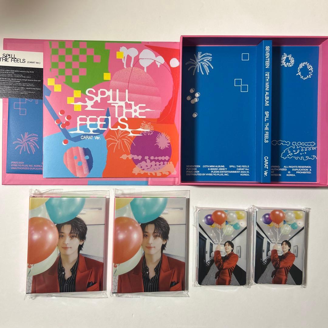 SEVENTEEN ウォヌ トレカ アルバム セット 全5ページ - メルカリ