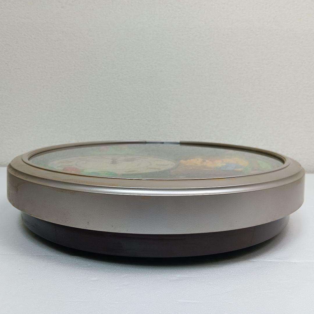 【稼働品】ディズニー　SEIKO　FW517S 掛け時計　くまのプーさん