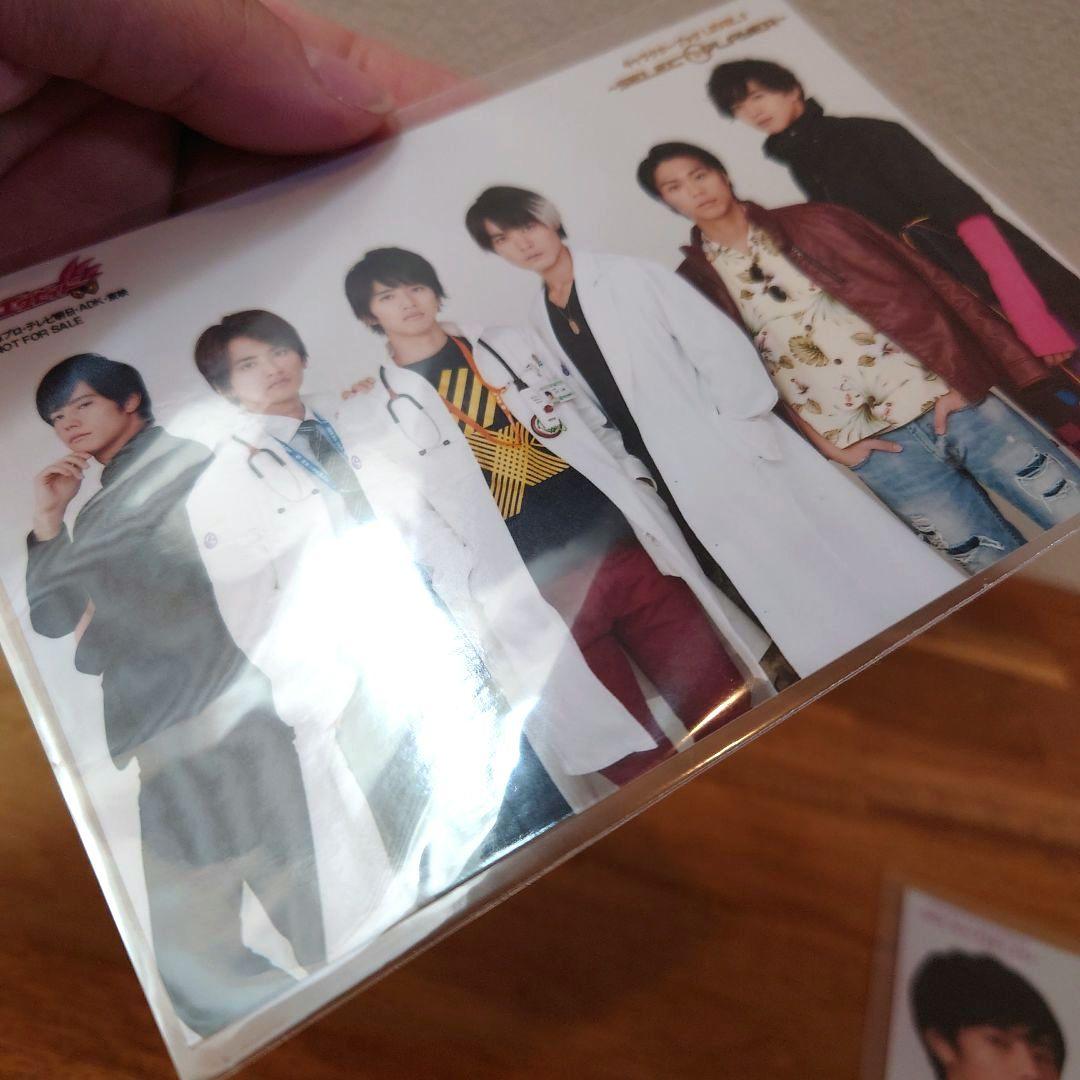 美品】仮面ライダーエグゼイド ブロマイド 写真 缶バッジ 花家大我 松本享