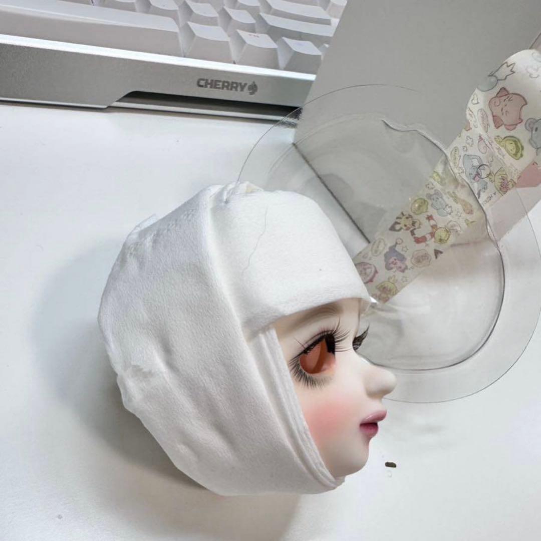 Foveo ドール Hico ヘッド Salmon white メイクあり