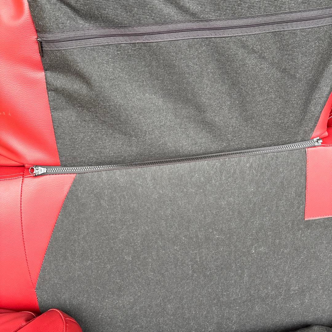 ニトリ赤いレザー 2人掛けソファ