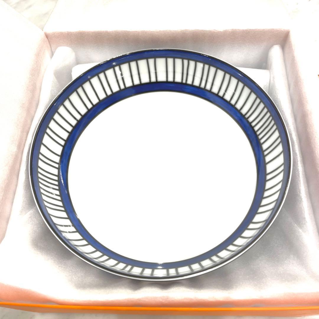 HERMES ブルーダイユール　サラダボウル