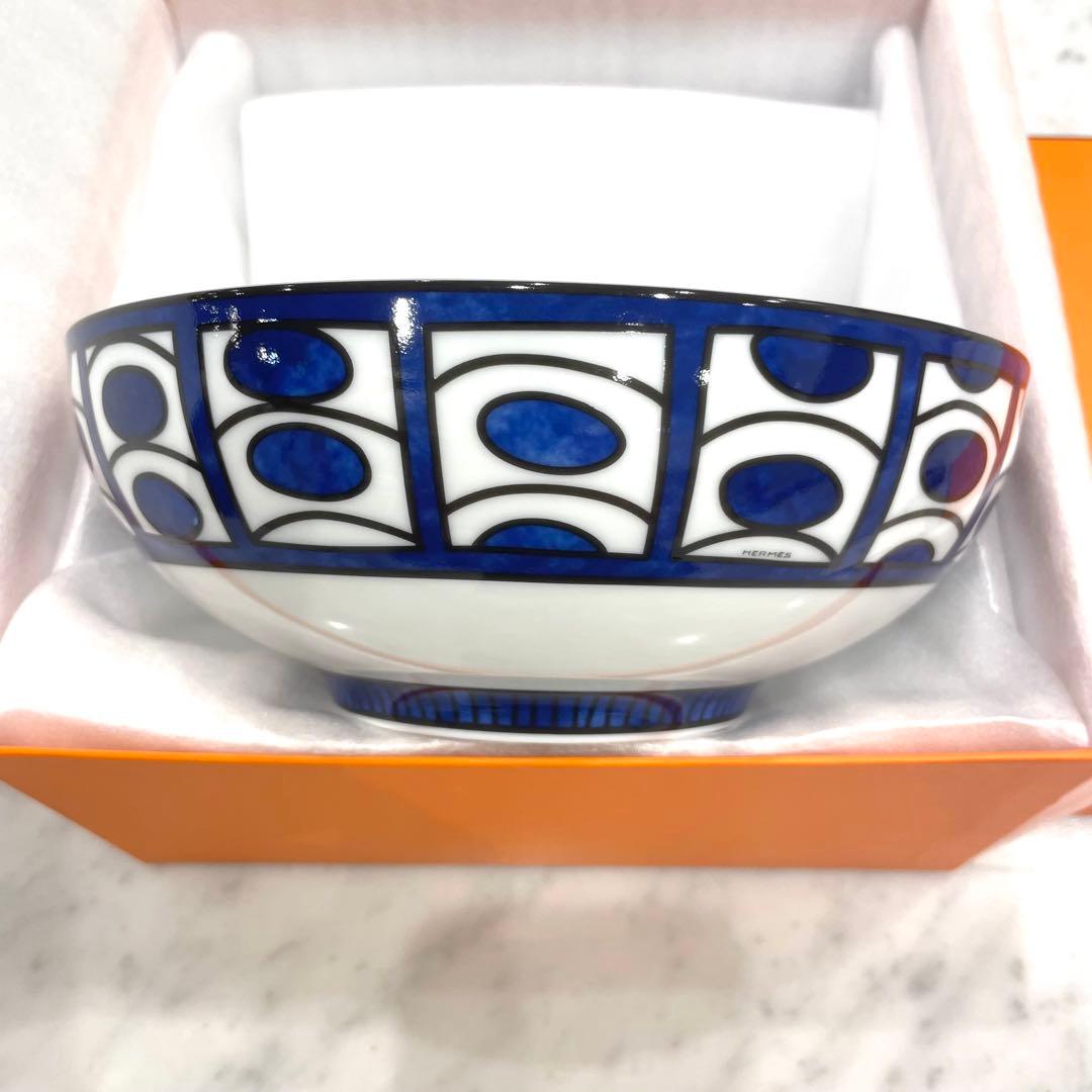 HERMES ブルーダイユール　サラダボウル
