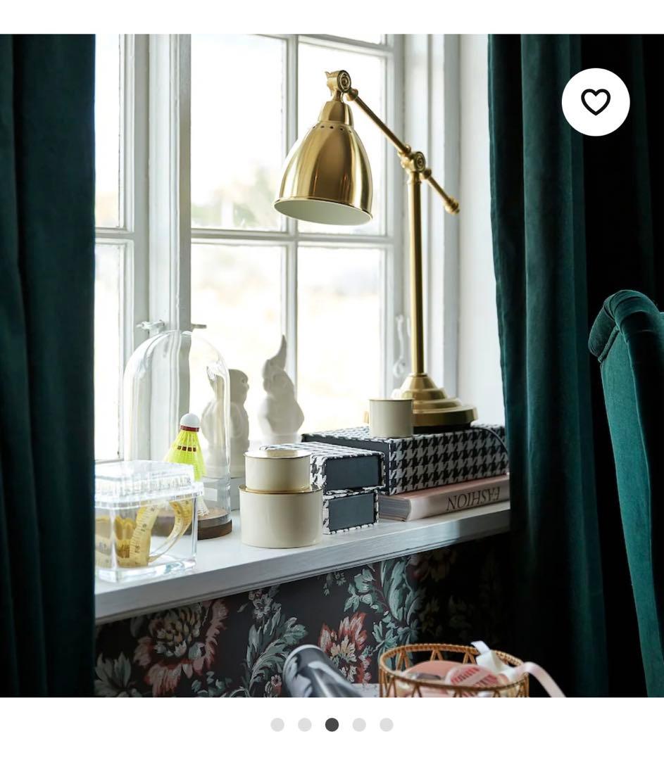 BAROMETER バロメーテル ランプ 黄銅色 付属ランプ付き IKEAイケア