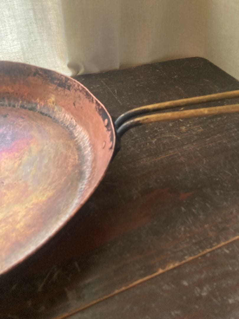 水野正美　25.5センチ　銅製フライパン