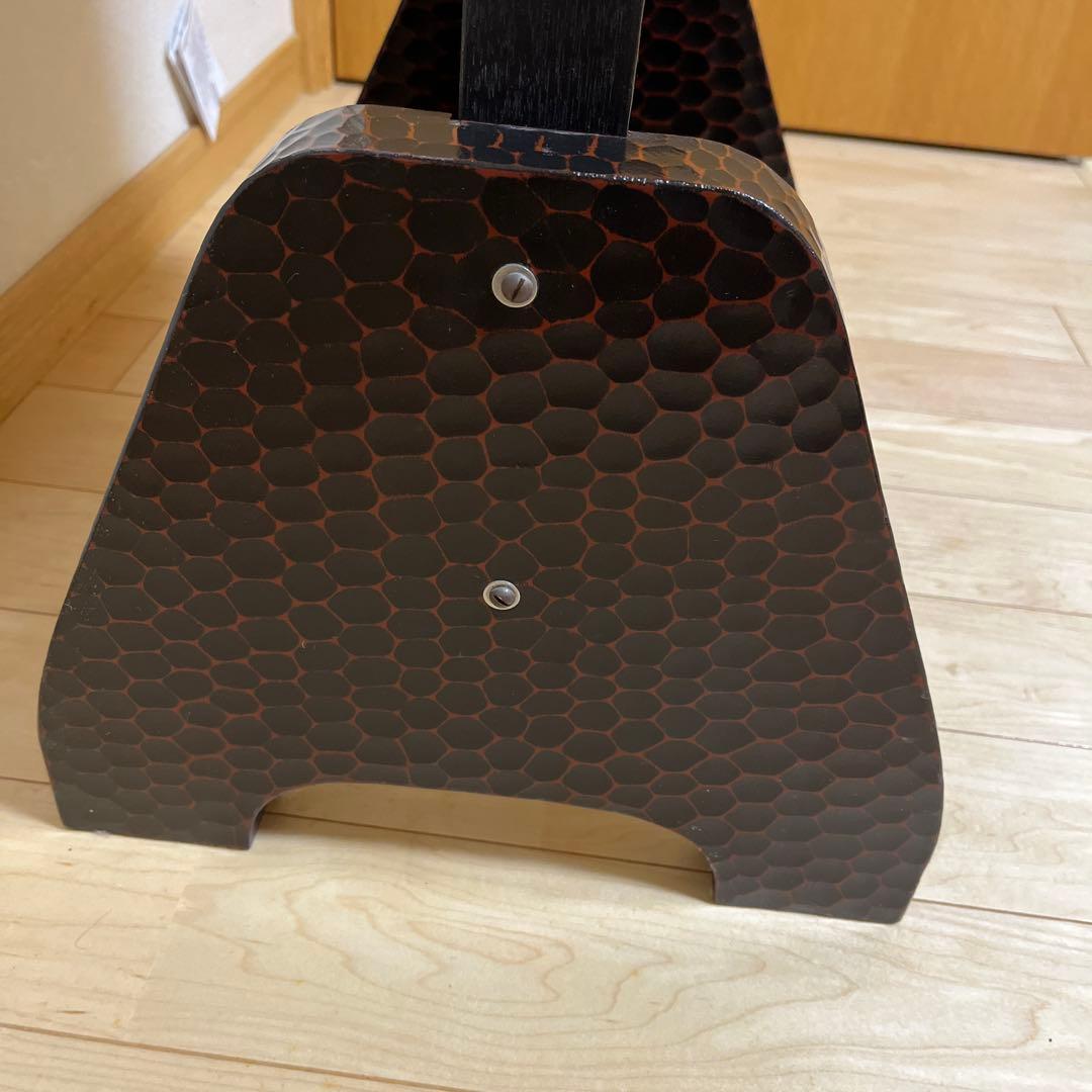 昭和レトロ　鎌倉彫三面鏡