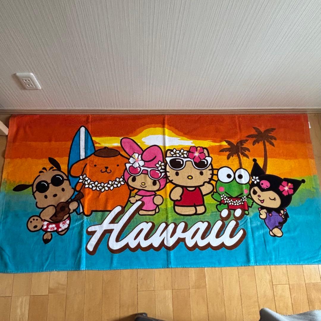 日焼けキティ ビーチタオル ハワイ限定 - メルカリ