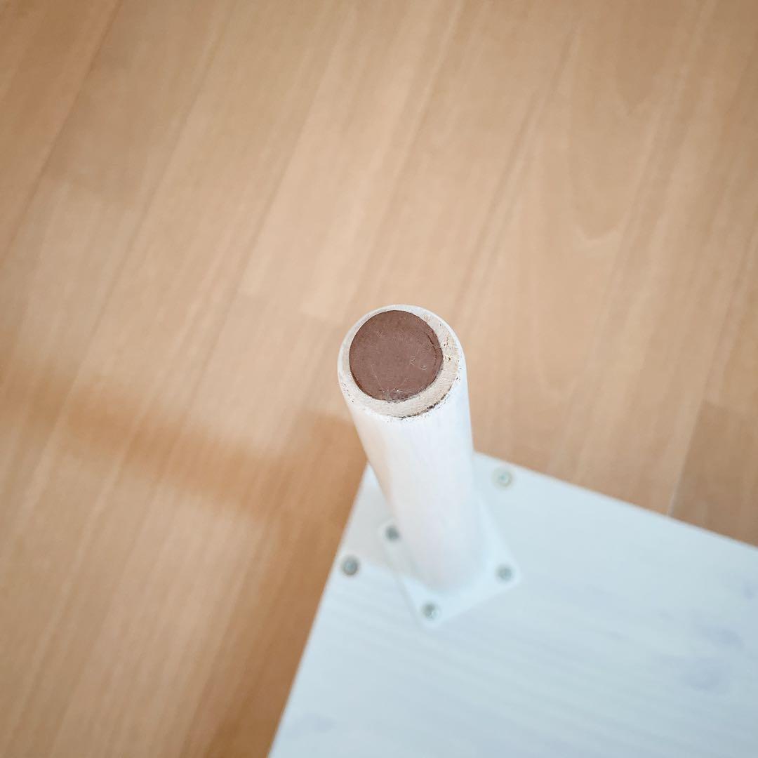 ガラステーブル 白 北欧 収納 おしゃれ テーブル 机 リビング ホワイト