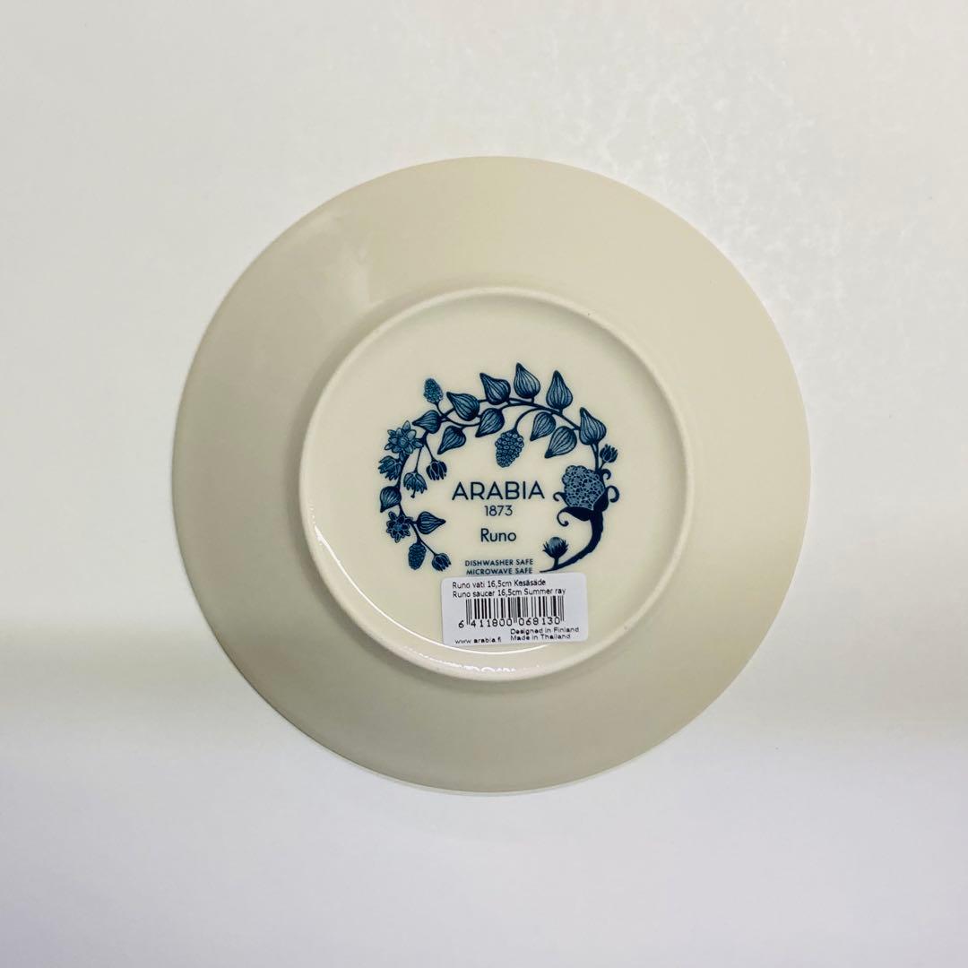 アラビア ルノ サマーレイ プレート 16.5cm ２枚セット 復刻品