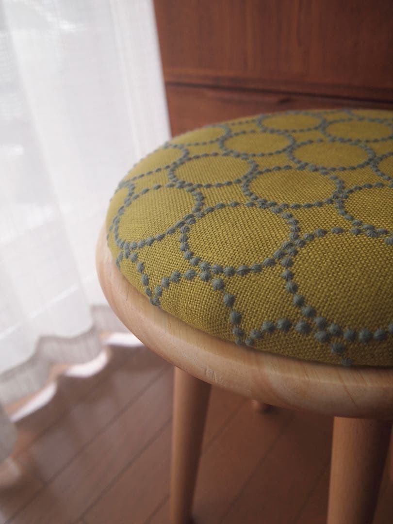 やえさん専用 ミナペルホネン ハンドメイド スツール タンバリン 生地 チェア