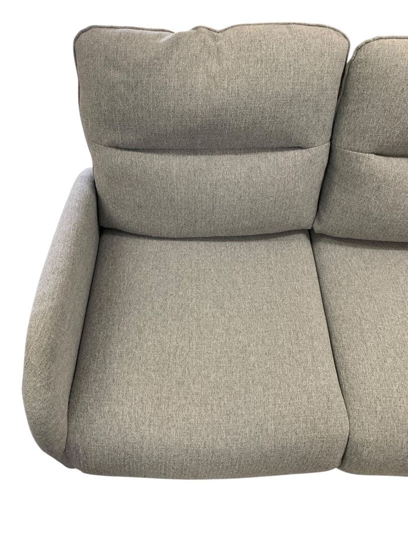 ★プロフ必読 カウチソファにもなるソファベッド 2人掛け (XL01 GY