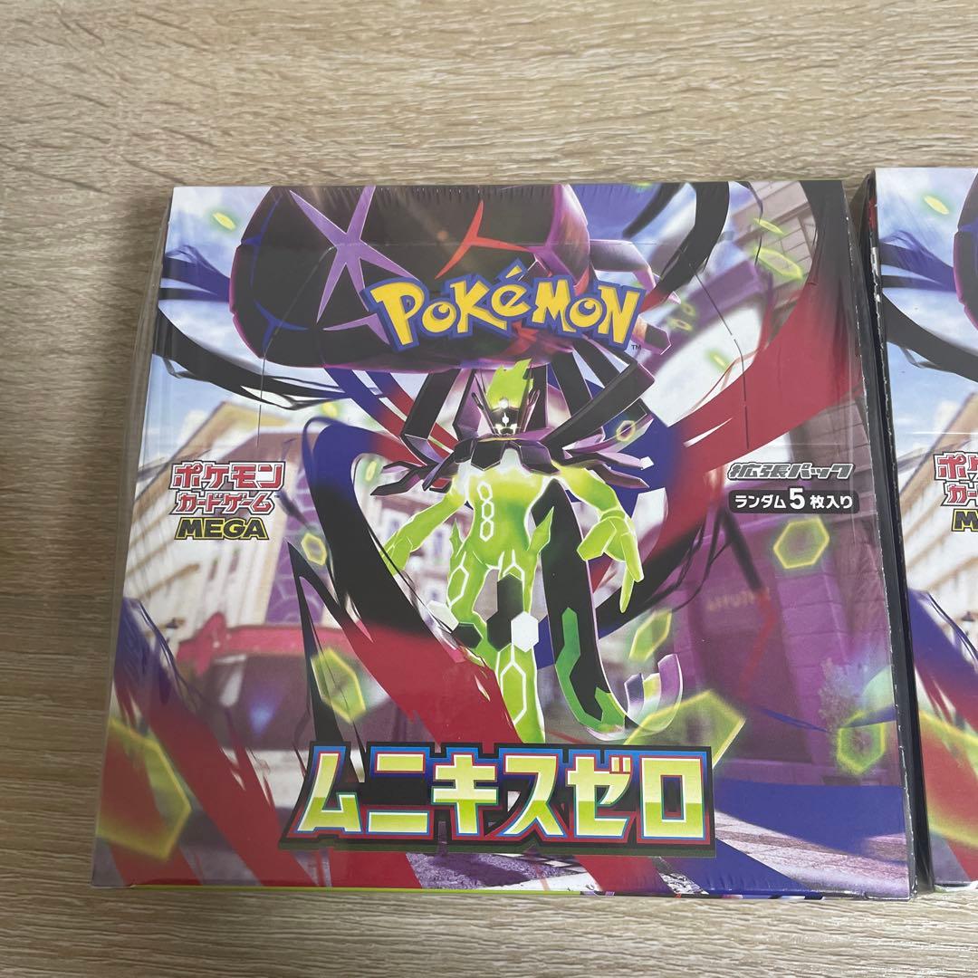 シュリンク付 ポケモンカードムニキスゼロ 1BOX - メルカリ