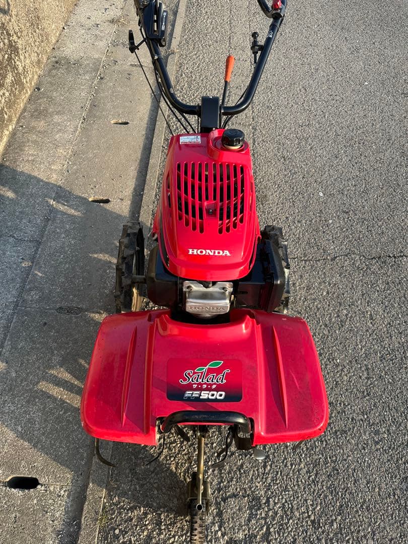 （動作確認済み）ホンダ耕運機 FF500 サラダ 最高 エンジンOK!!!