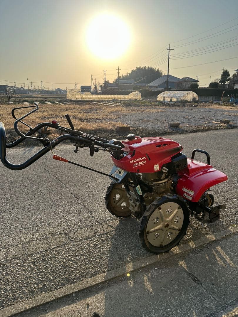 （動作確認済み）ホンダ耕運機 FF500 サラダ 最高 エンジンOK!!!