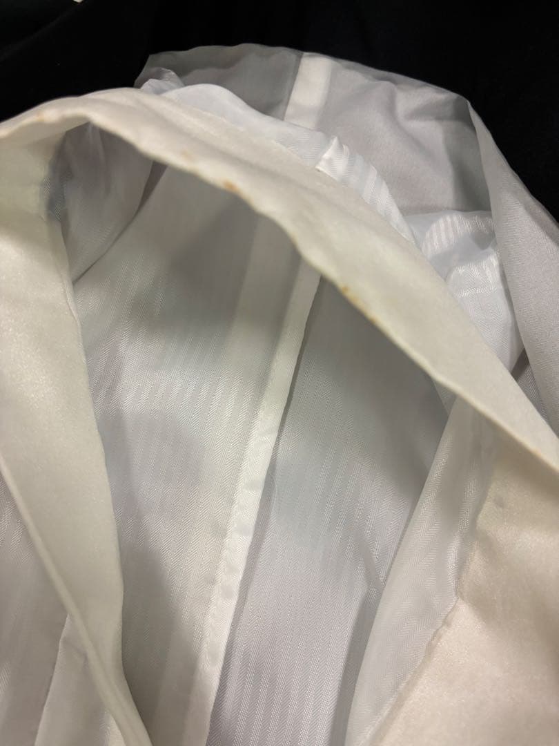 七五三　5歳男の子　着物・袴セット　黒系　兜と龍　白波　松