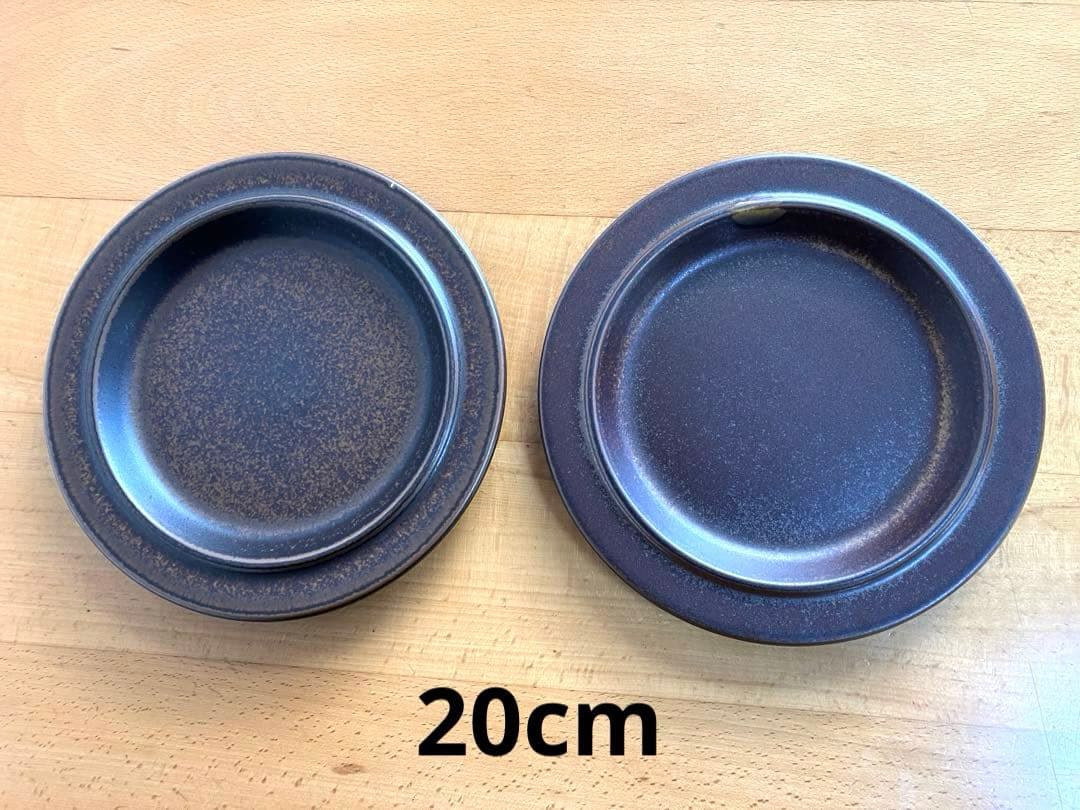 ARABIA　Ruska/ルスカ　ヴィンテージ プレート　５枚セット　20cm