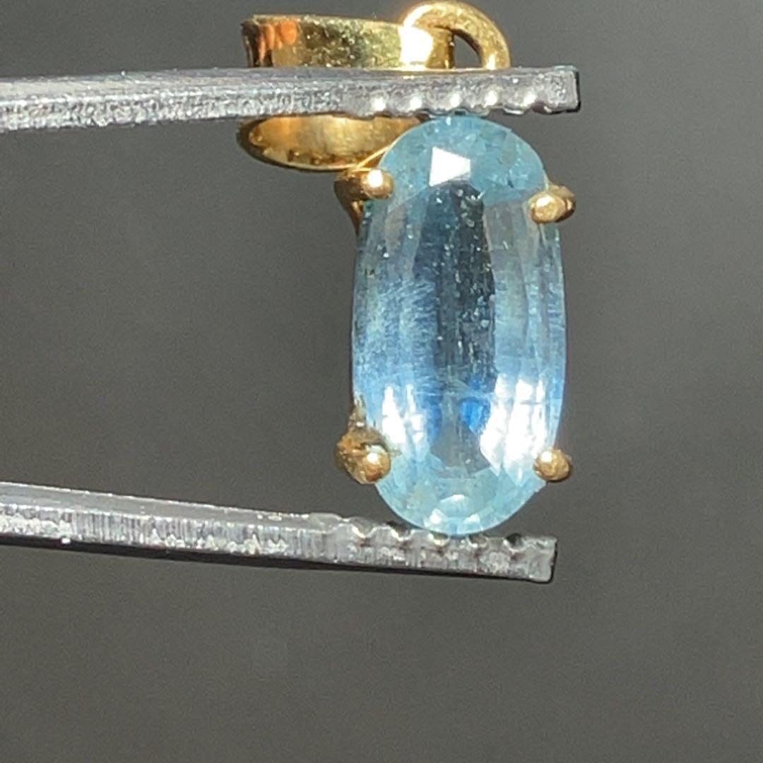 【天然アクアマリン】ペンダントトップアクセサリー高品質ct2746
