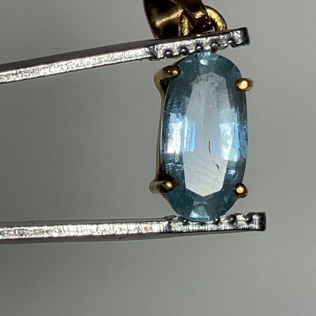 【天然アクアマリン】ペンダントトップアクセサリー高品質ct2746