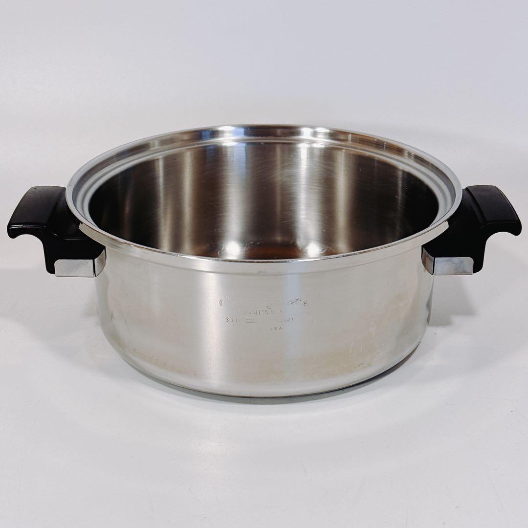 ロイヤルクイーン ROYAL QUEEN 2コート ステンレス鍋 IH非対応 - メルカリ