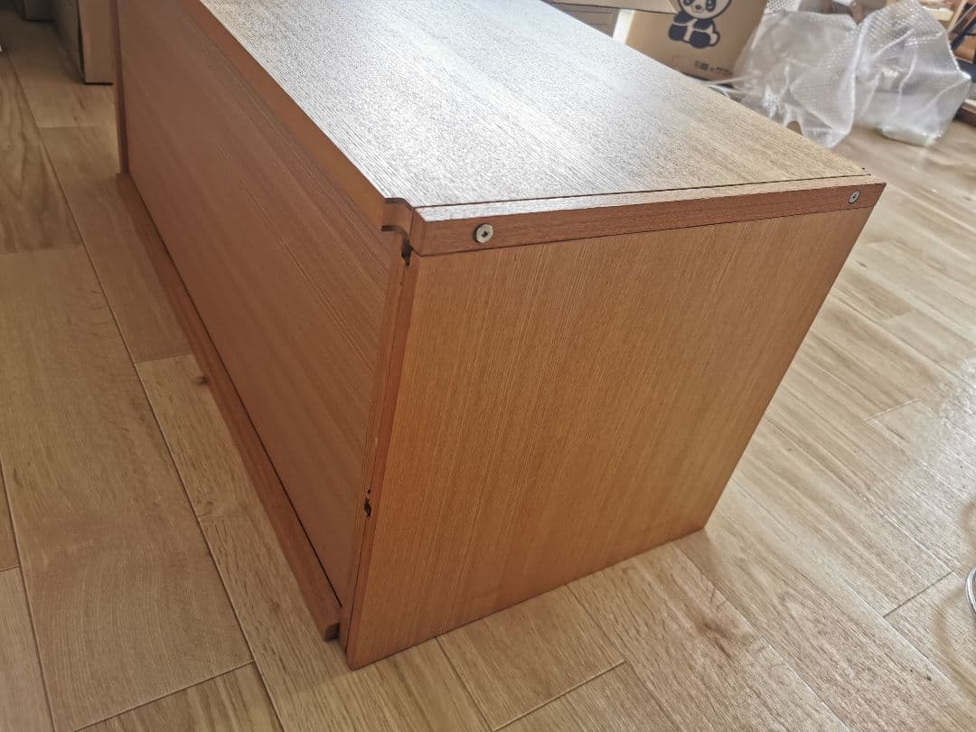 無印 ガラス戸つきユニットシェルフ用カップボード 棚