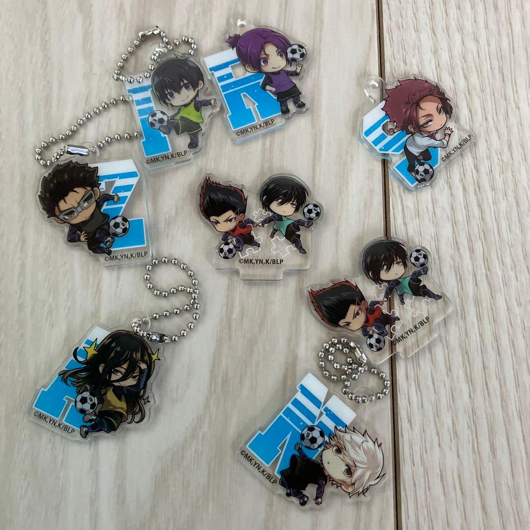ブルーロック まとめ売り アクスタ キーホルダー 缶バッジ めんこ