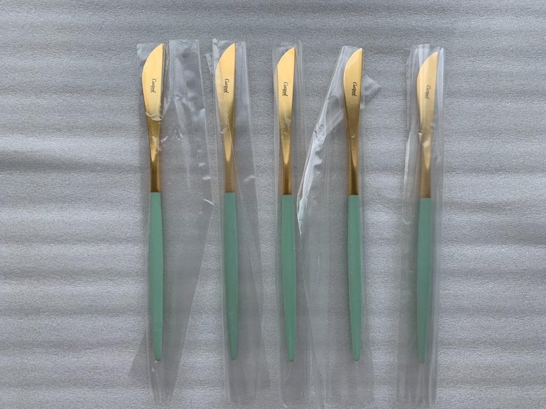 クチポール GOA ゴールド セラドン デザート15点セット カトラリー