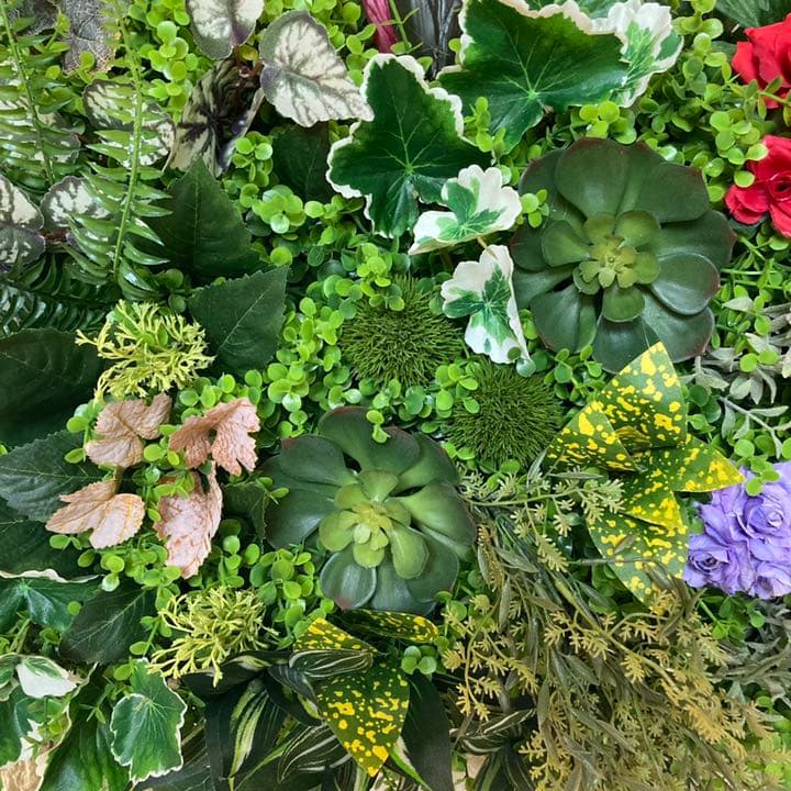 光触媒　人工観葉植物　ウォールグリーン 造花　インテリア6030