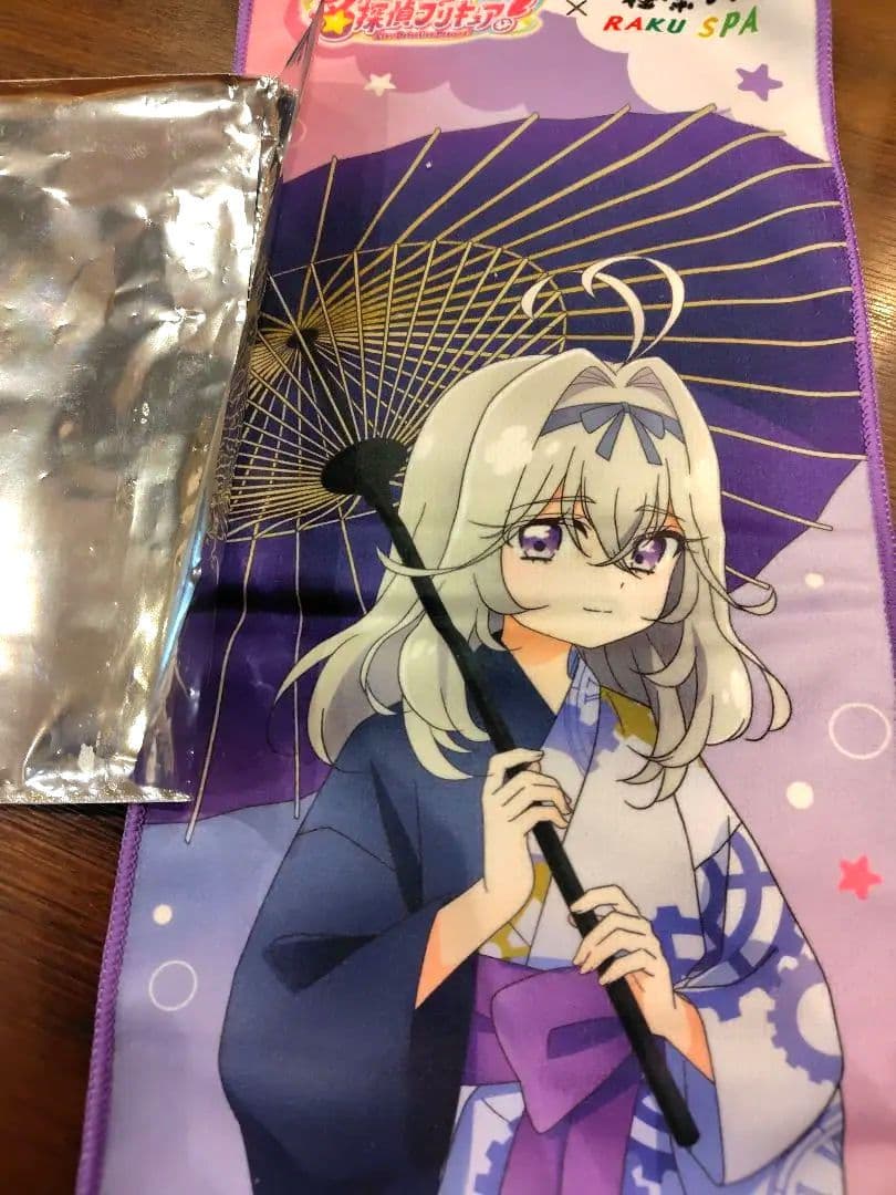 キュアアルカナ・シャドウ 極楽湯 ランダムコラボ マフラータオル