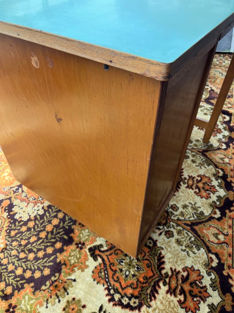 学習机 勉強机 デスク インテリア 昭和レトロ 当時物 アンティーク ビンテージ