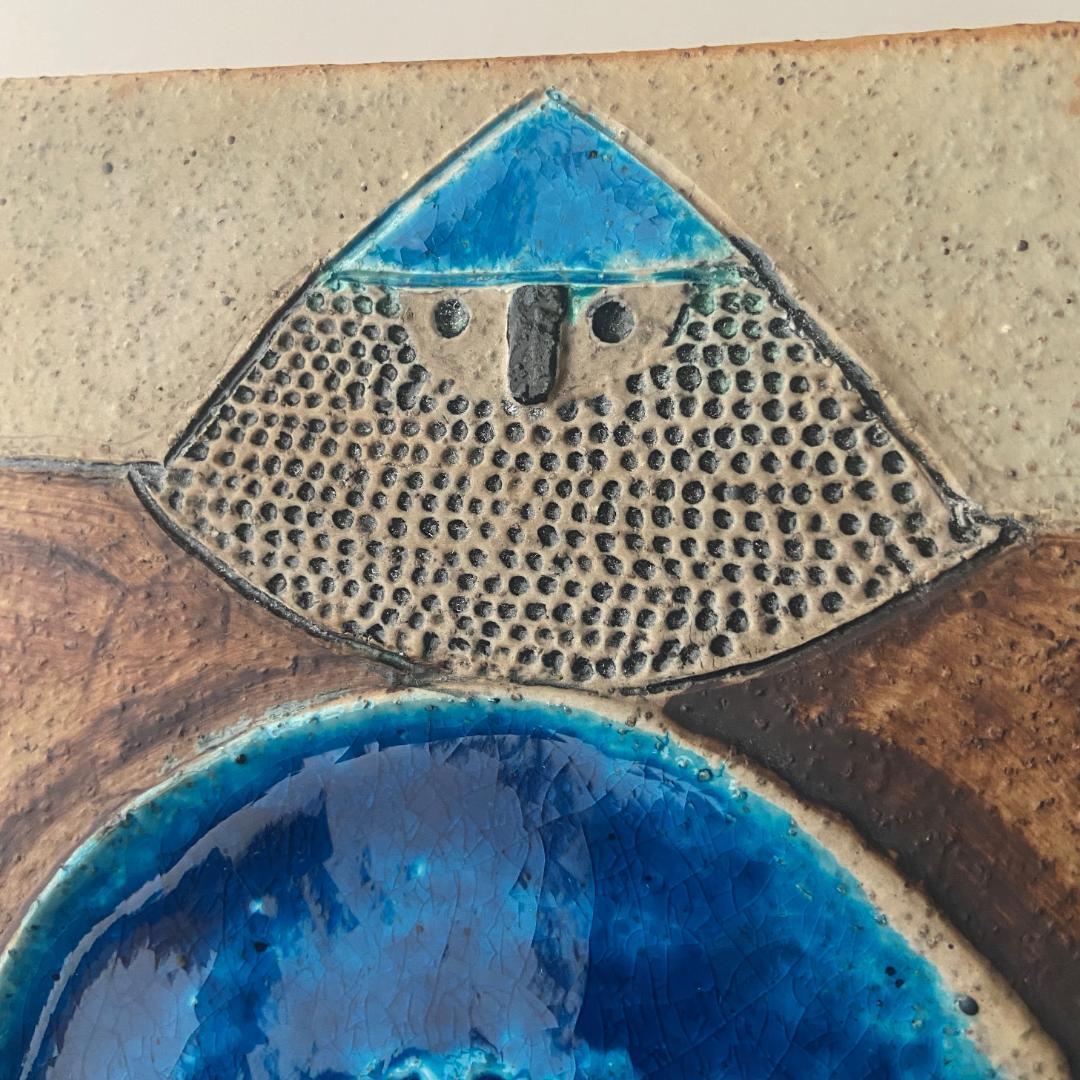 インガーパーソン 陶板 リンドベリ バイキング 壁掛け ロールストランド A