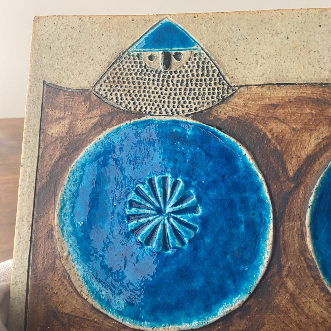 インガーパーソン 陶板 リンドベリ バイキング 壁掛け ロールストランド A