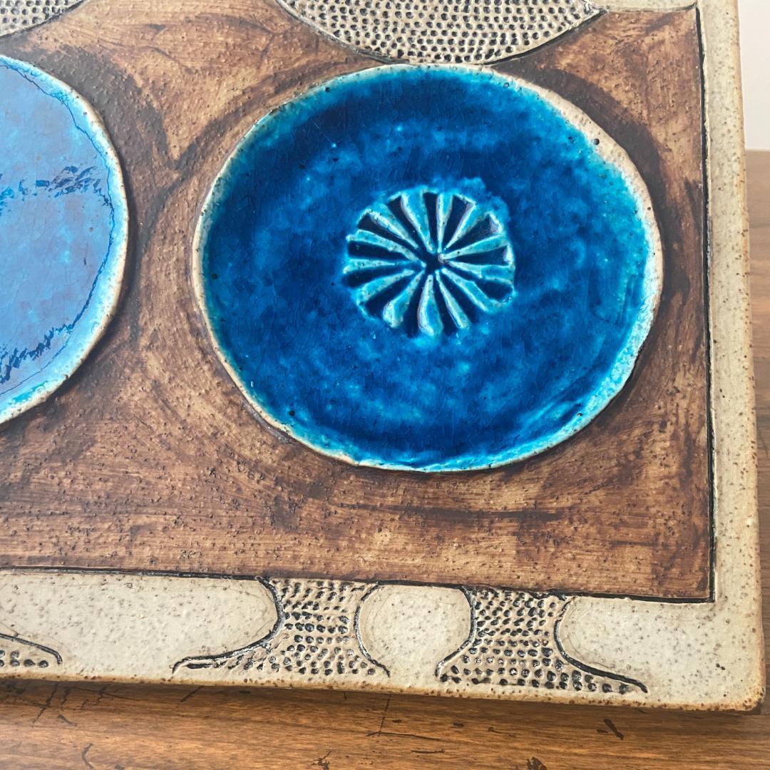 インガーパーソン 陶板 リンドベリ バイキング 壁掛け ロールストランド A