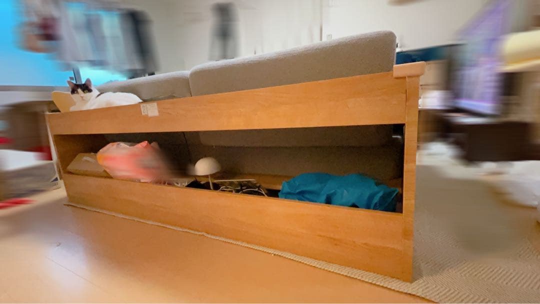 【最終値下げ】ニトリ 3WAYベッドソファ コンセント USBポート付き