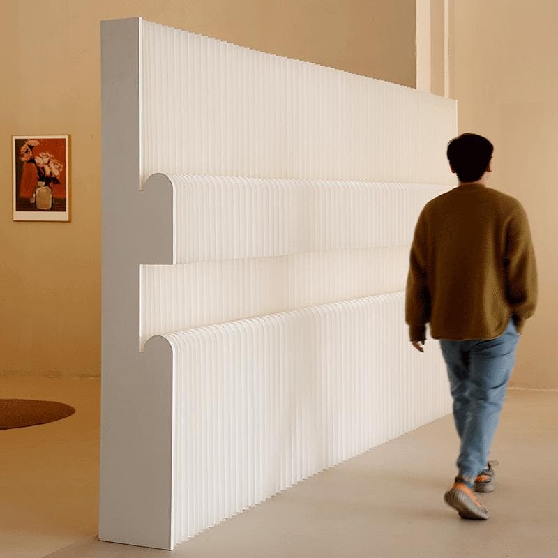 パーテーション間仕切り高さ2.2ｍ長さ2-3ｍ組立不要目隠し区切り折りたたみ軽量