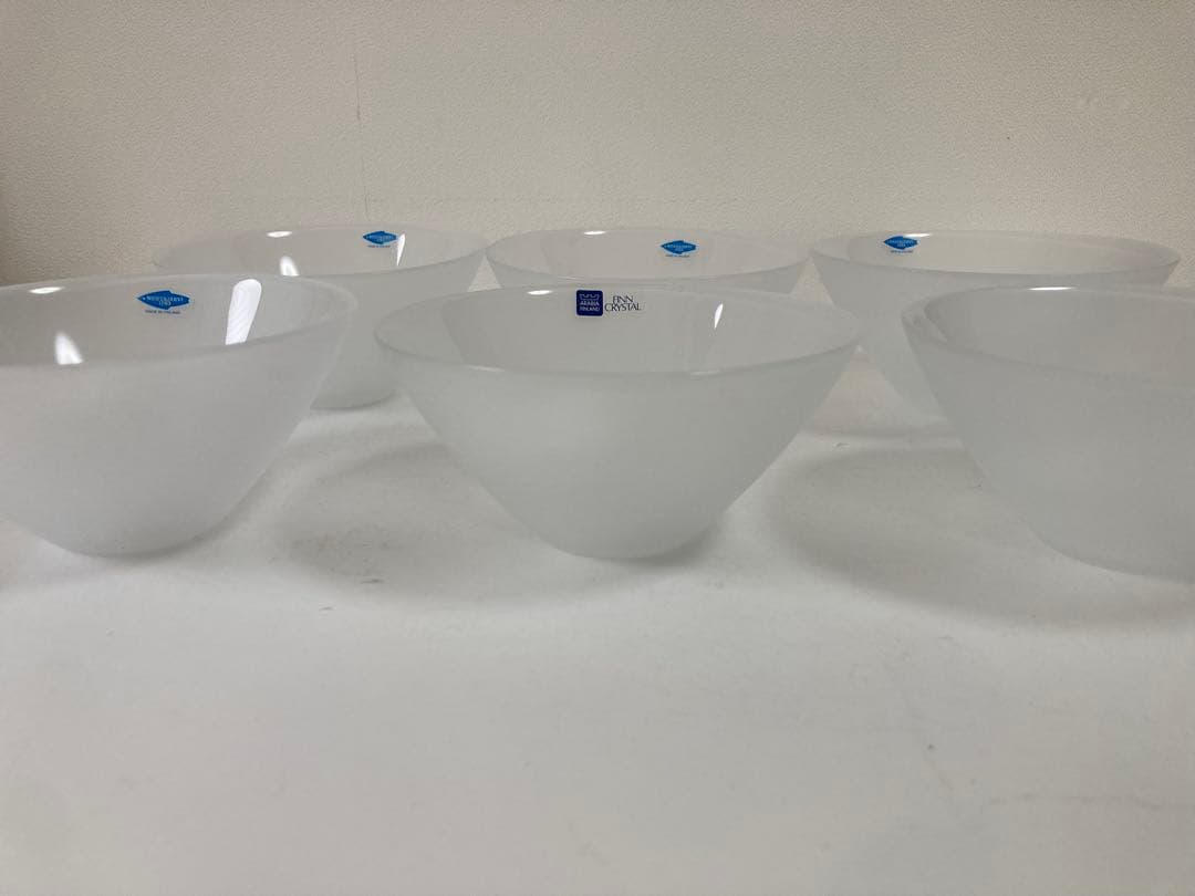 美品　ARABIA アラビア Nuutajarvi ヌータヤルヴィ　ボウル 6客