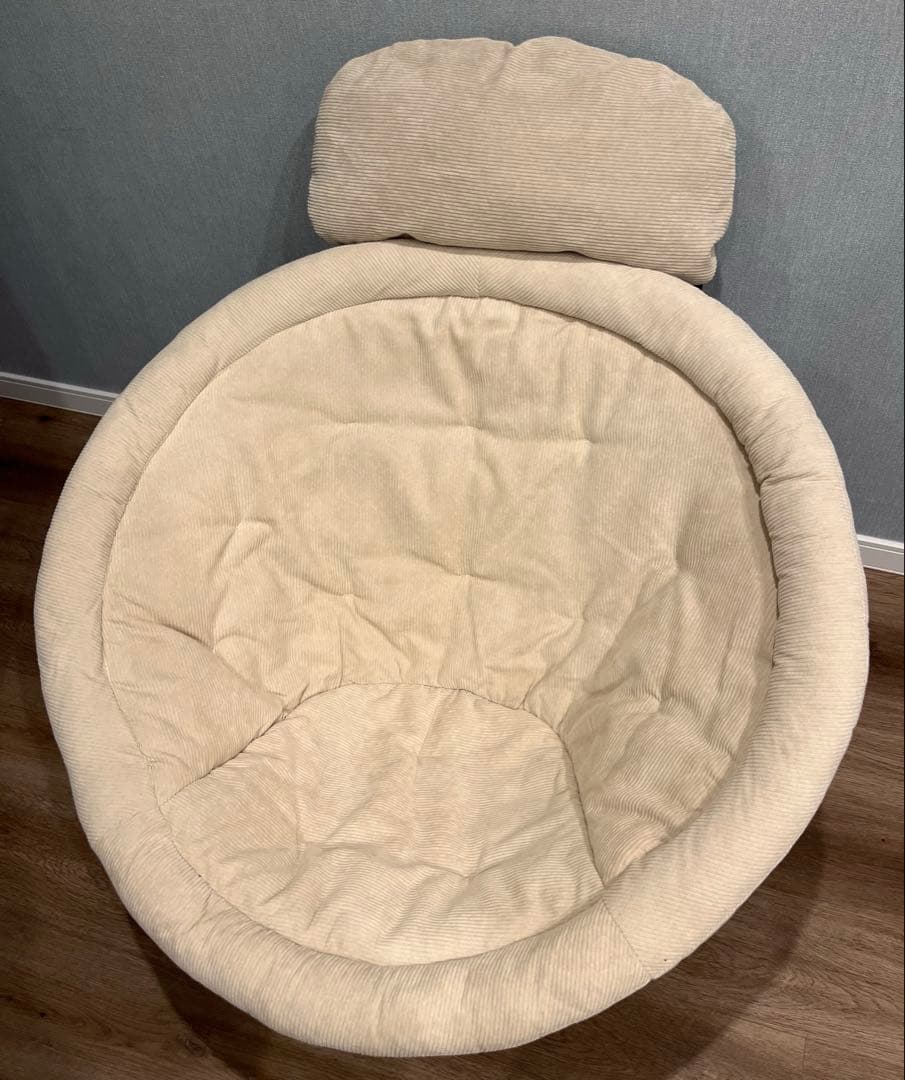 アデペシュ　2wayフォールディングチェア(アイボリー)