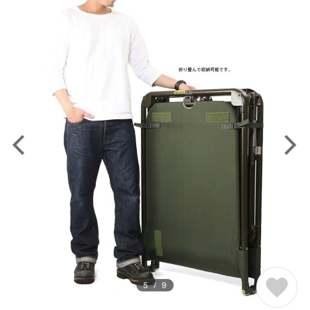 1980s アメリカ軍　実物折りたたみコット　ベッドのみ