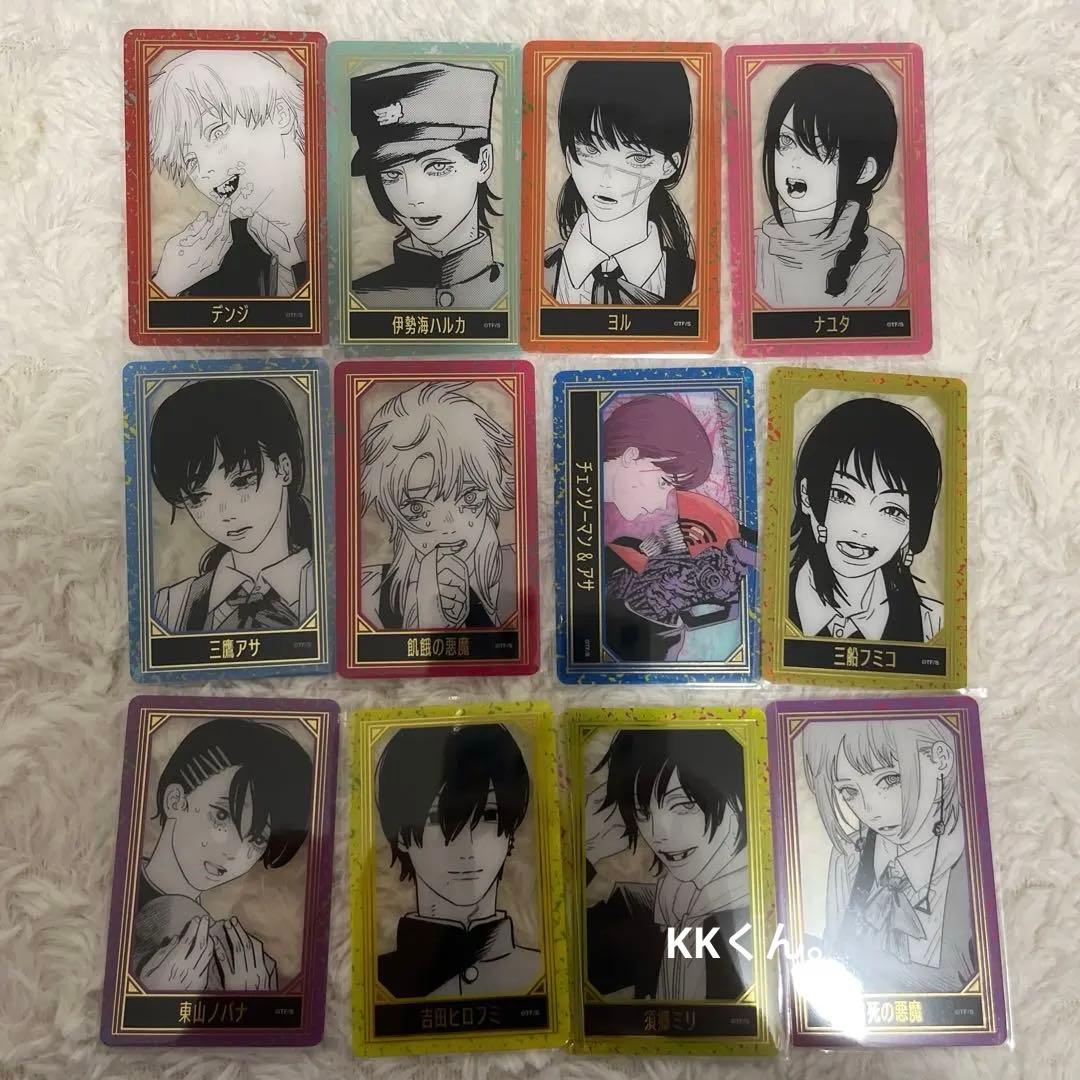 チェンソーマン 箔押しクリアカードコレクション コンプリート 48種 全てセット