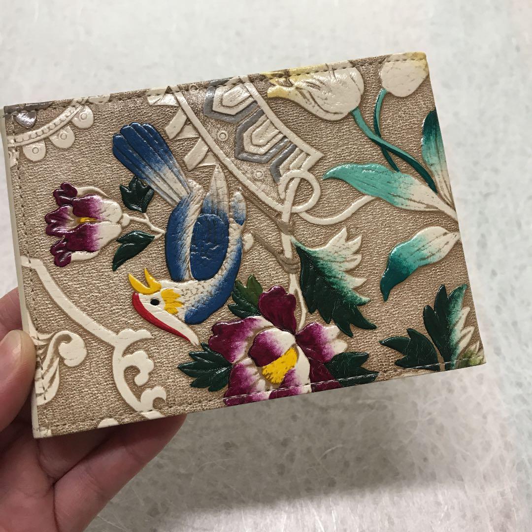 文庫屋大関　スタンドミラー　鸚鵡