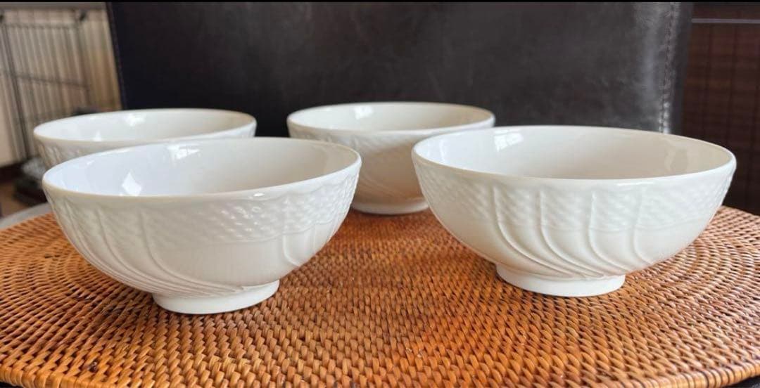 新品未使用 リチャードジノリ ベッキオホワイト ライスボウル 4客