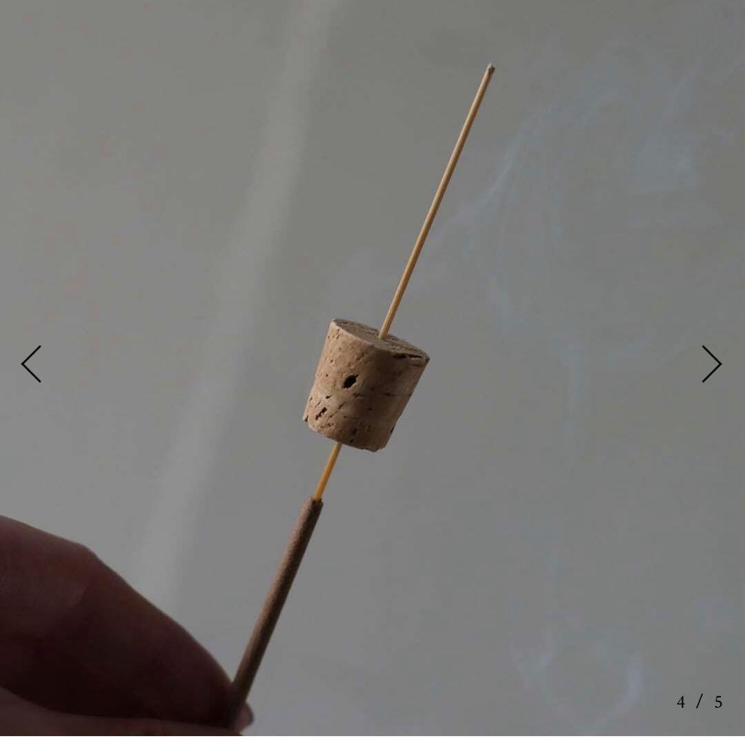 耐熱ガラスのお香立て Incense Stand グラデーション