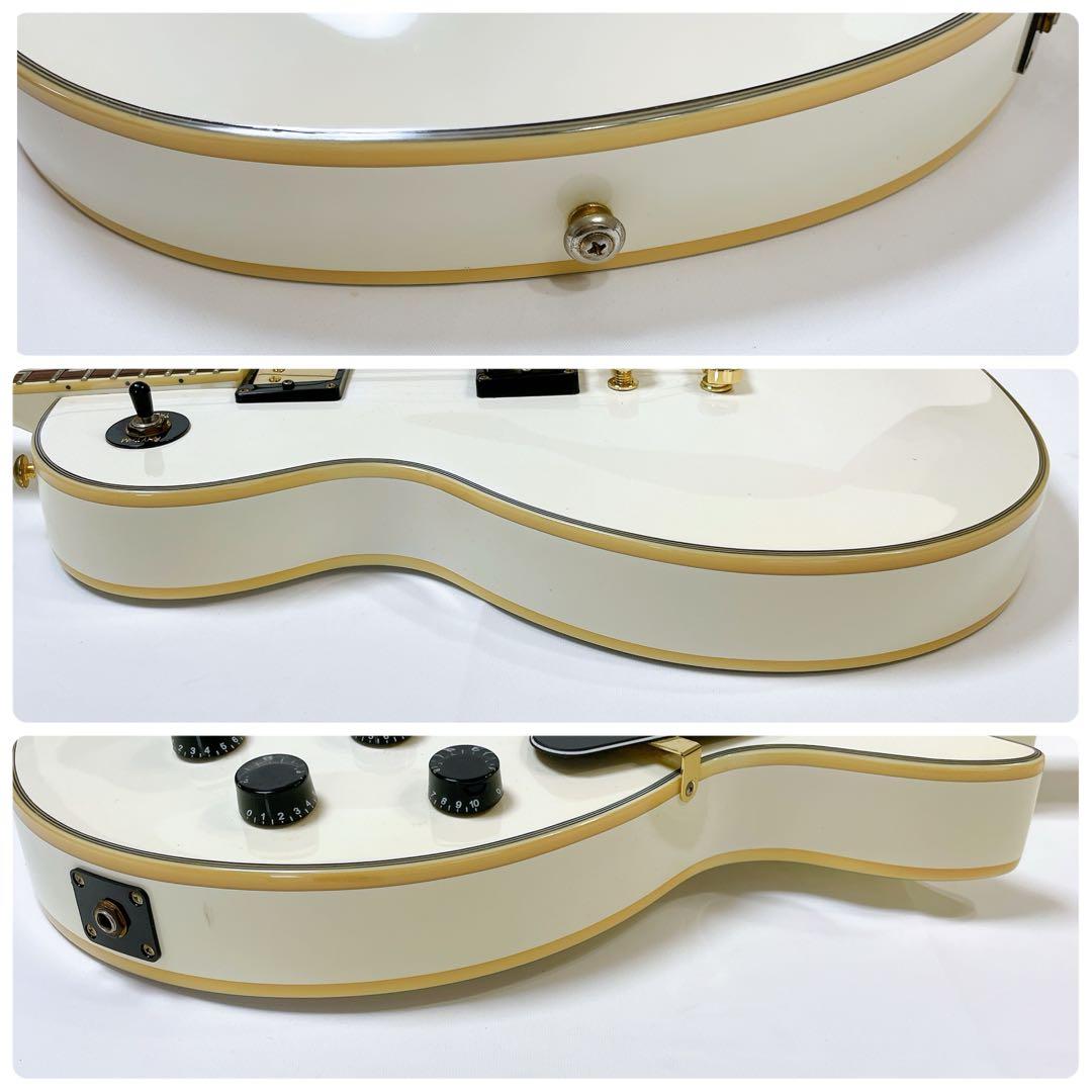 BUSKER'S バスカーズ レスポール 白 ホワイト ケース付き - メルカリ