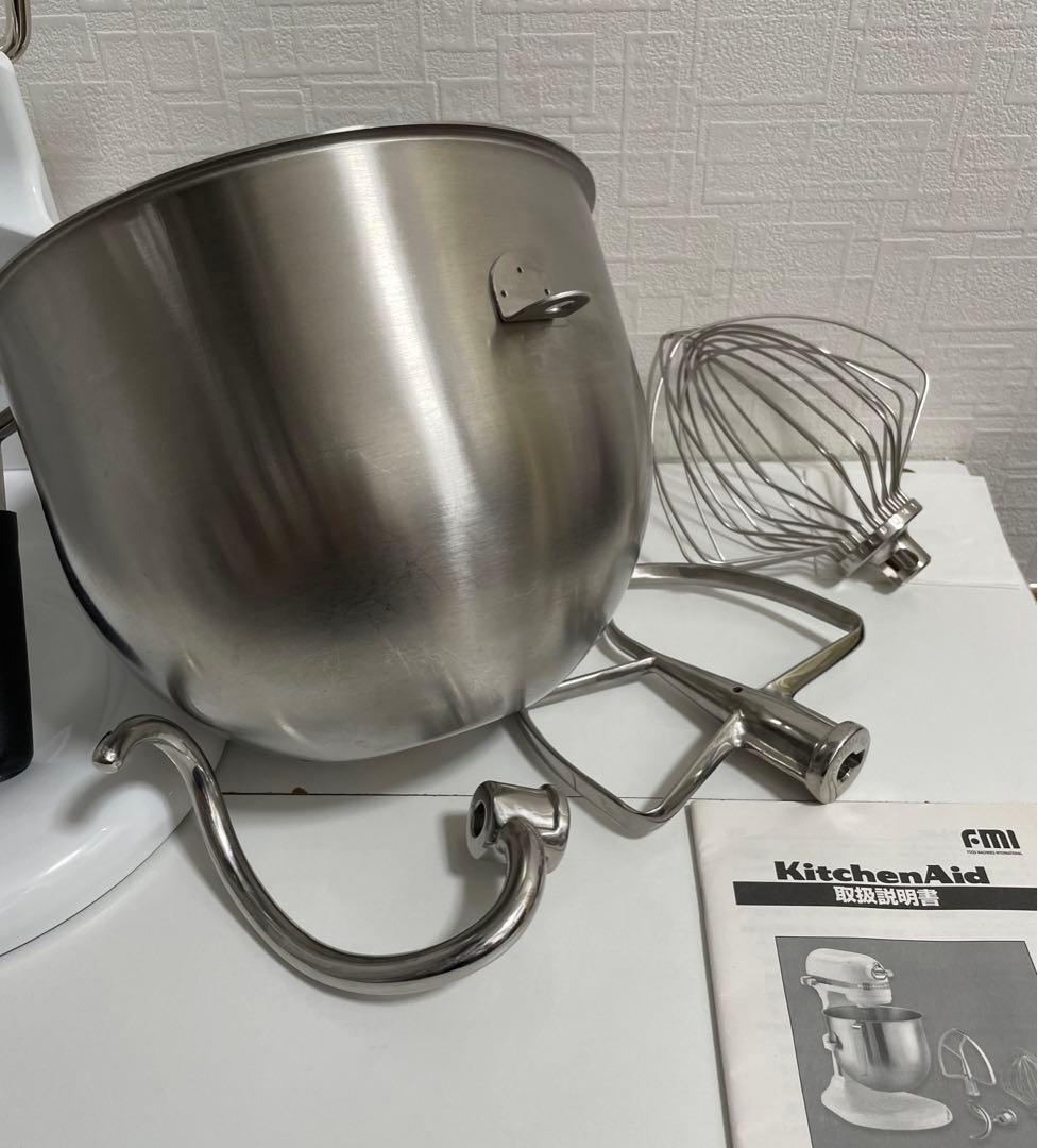 KitchenAidキッチンエイドミキサー 正規品KSM7WH厨房機器 業務用