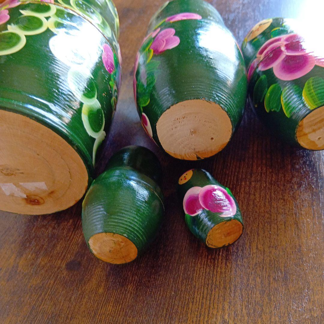 マトリョーシカ 8個セット 花柄 - メルカリ