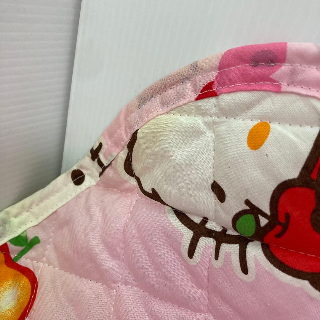 【2006年製】サンリオ　ハローキティ　敷きパッド　シーツ　リンゴ　アップル