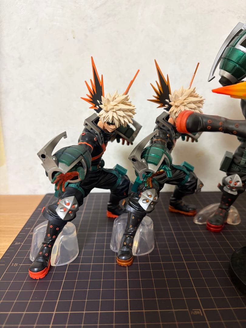 僕のヒーローアカデミア 爆豪勝己 フィギュア5体