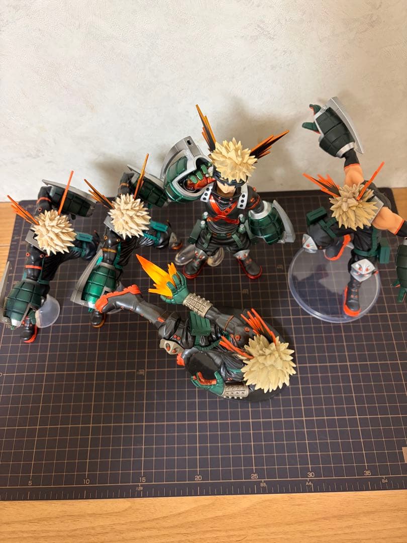 僕のヒーローアカデミア 爆豪勝己 フィギュア5体