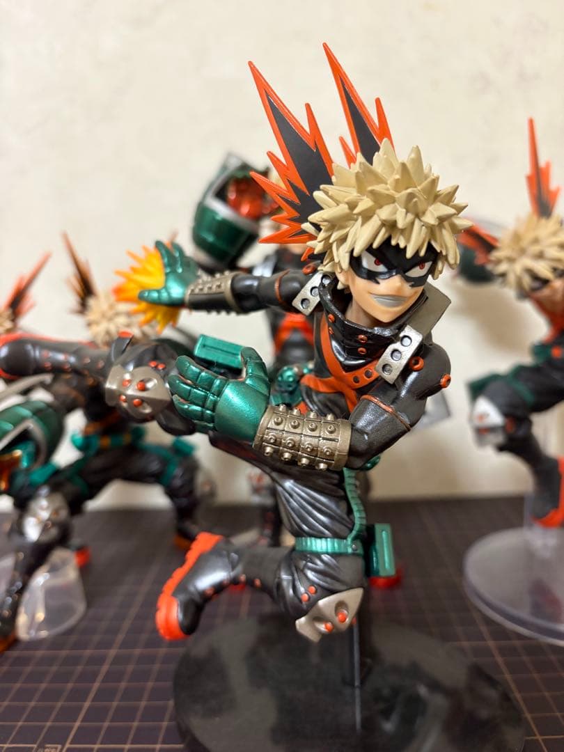僕のヒーローアカデミア 爆豪勝己 フィギュア5体
