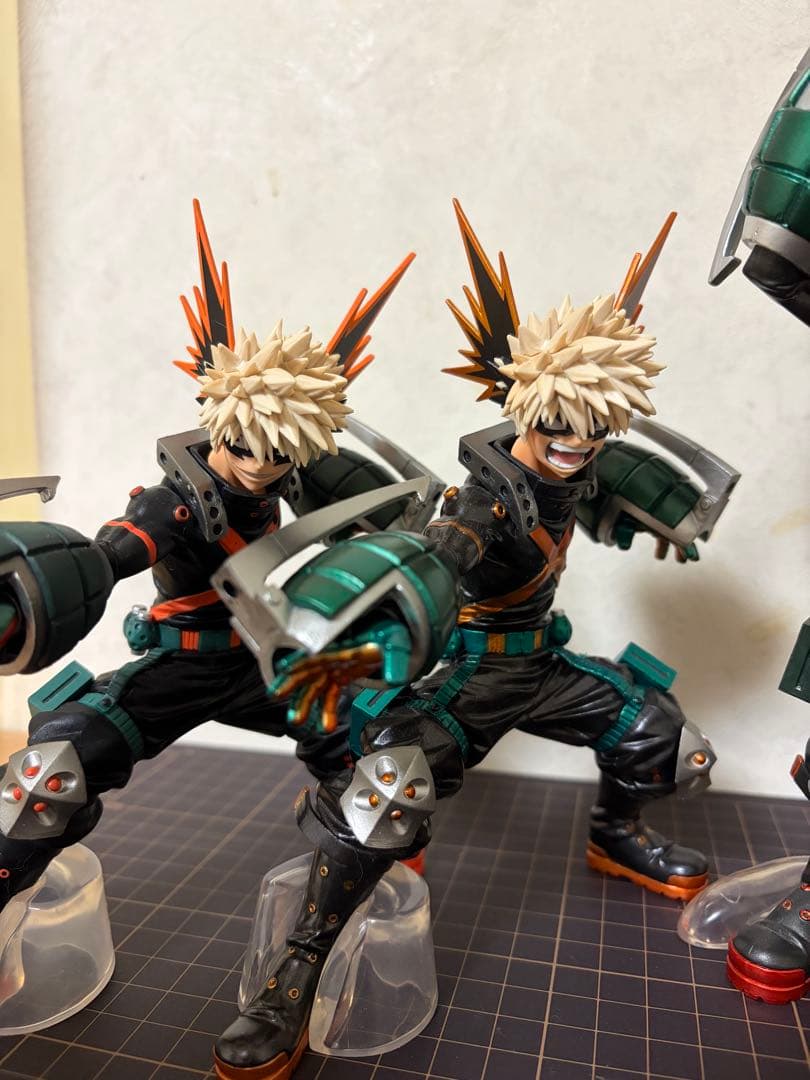 僕のヒーローアカデミア 爆豪勝己 フィギュア5体