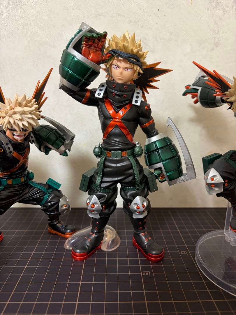 僕のヒーローアカデミア 爆豪勝己 フィギュア5体